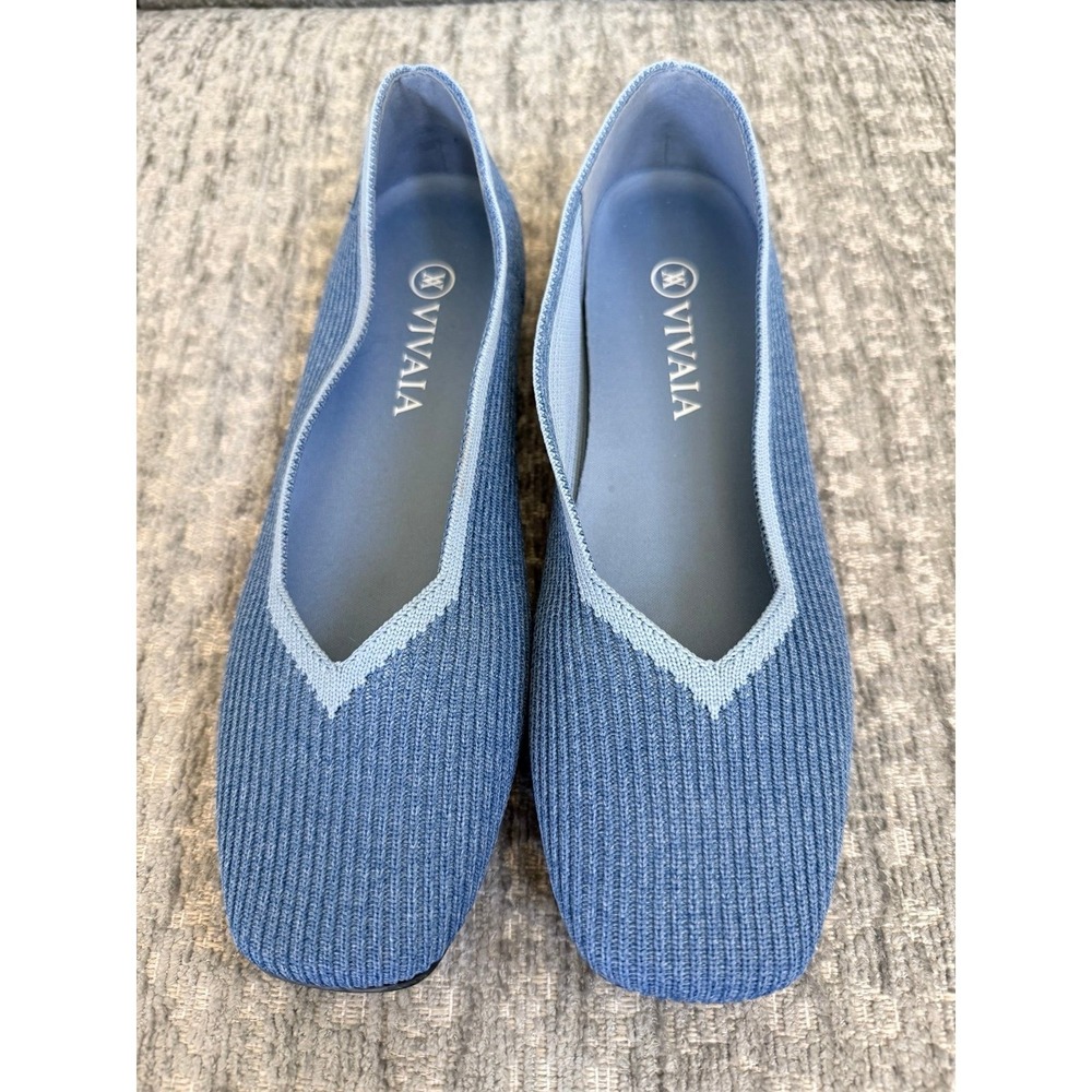 Vivaia Margot 2.0 Blue Size US 39/8.5 flats